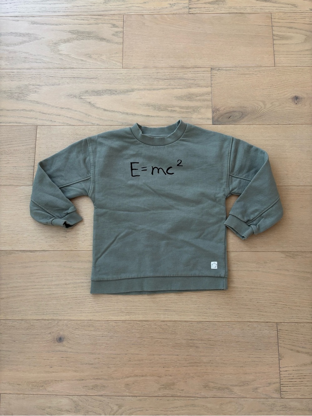 Sproet & sprout green graphic sweatshirt, size 4Y